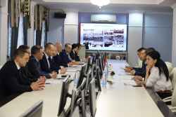 20 декабря Академию МВД посетила делегация Службы исполнения наказаний при Министерстве юстиции Кыргызской Республики
